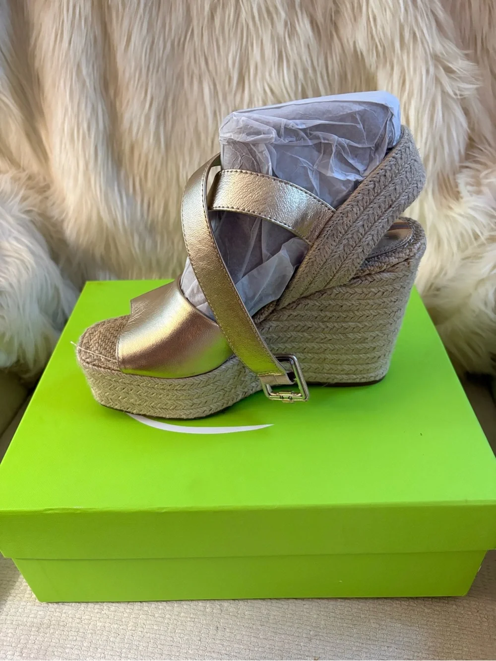 Sam Edelman Vada Sandal - Gold Leaf